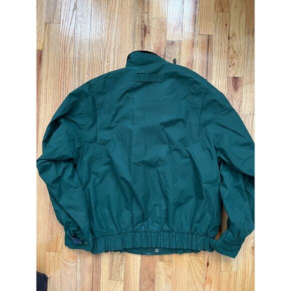 Dunlop Mens Vintage Green Jacket Size M Windbreaker - Picture 3 of 3